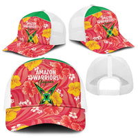 Guyana Cricket Mesh Trucker Cap 2025 Go Amazon Warriors Tropical Style - Wonder Print Shop