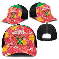 Guyana Cricket Mesh Trucker Cap 2025 Go Amazon Warriors Tropical Style - Wonder Print Shop