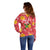 Custom Guyana Cricket Off Shoulder Sweater 2025 Go Amazon Warriors Tropical Style - Wonder Print Shop