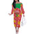 Custom Guyana Cricket Off The Shoulder Long Sleeve Dress 2025 Go Amazon Warriors Tropical Style - Wonder Print Shop