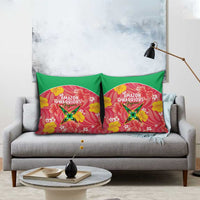 Guyana Cricket Pillow Cover 2025 Go Amazon Warriors Tropical Style - Wonder Print Shop