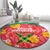 Guyana Cricket Round Carpet 2025 Go Amazon Warriors Tropical Style - Wonder Print Shop