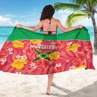 Guyana Cricket Sarong 2025 Go Amazon Warriors Tropical Style - Wonder Print Shop