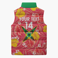 Custom Guyana Cricket Sleeveless Puffer Jacket 2025 Go Amazon Warriors Tropical Style - Wonder Print Shop