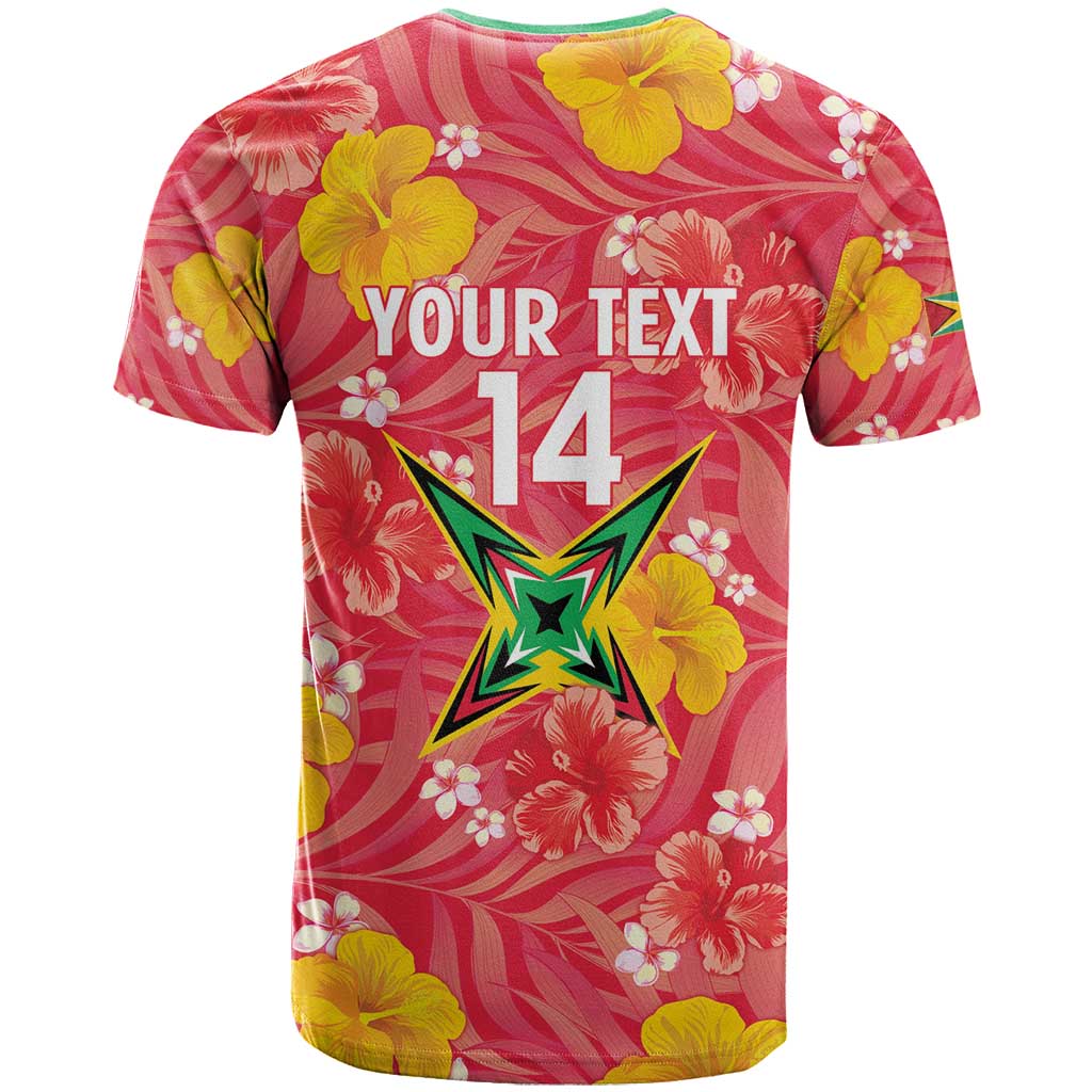 Custom Guyana Cricket T Shirt 2025 Go Amazon Warriors Tropical Style - Wonder Print Shop