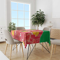 Guyana Cricket Tablecloth 2025 Go Amazon Warriors Tropical Style - Wonder Print Shop