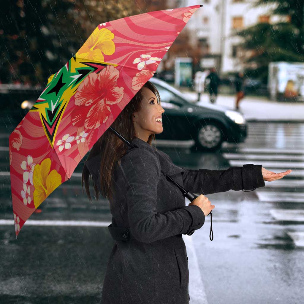 Guyana Cricket Umbrella 2025 Go Amazon Warriors Tropical Style - Wonder Print Shop
