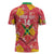 Custom Guyana Cricket Zipper Polo Shirt 2025 Go Amazon Warriors Tropical Style - Wonder Print Shop