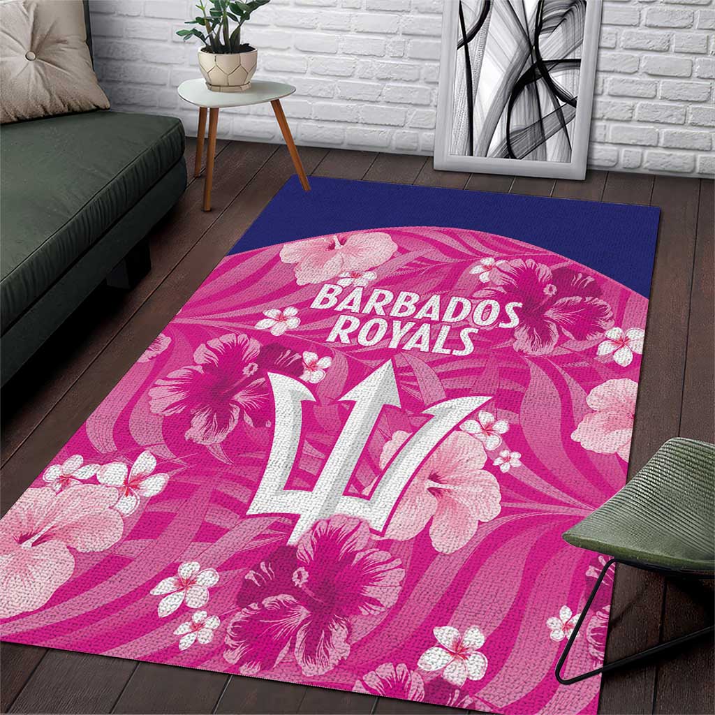 Barbados Royals Cricket Area Rug 2025 Go Tridents Tropical Style - Wonder Print Shop