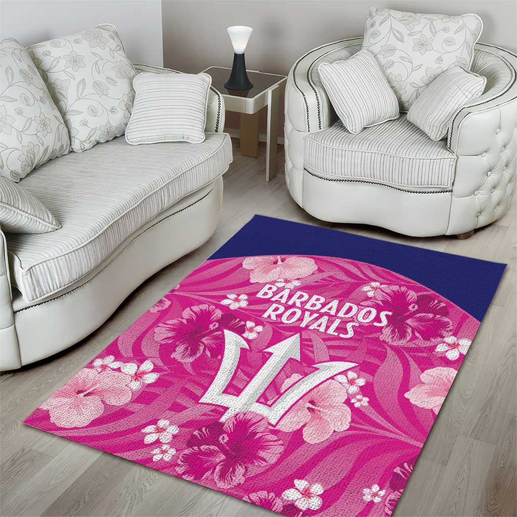 Barbados Royals Cricket Area Rug 2025 Go Tridents Tropical Style - Wonder Print Shop