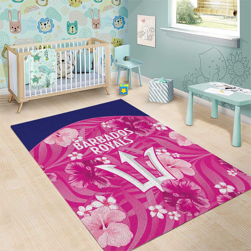 Barbados Royals Cricket Area Rug 2025 Go Tridents Tropical Style - Wonder Print Shop