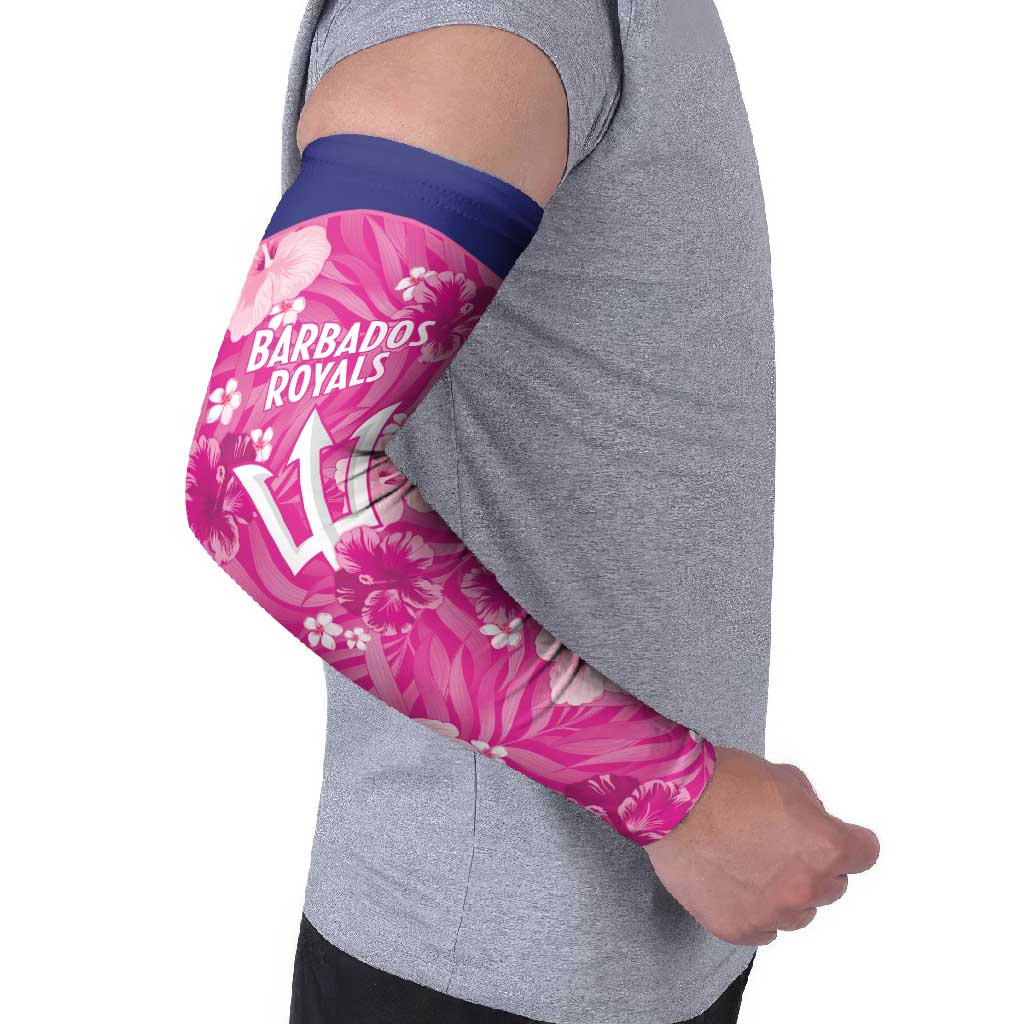 Barbados Royals Cricket Arm Sleeves 2025 Go Tridents Tropical Style - Wonder Print Shop