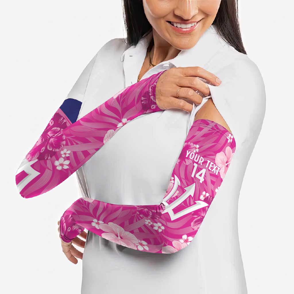 Barbados Royals Cricket Arm Sleeves 2025 Go Tridents Tropical Style - Wonder Print Shop