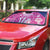 Barbados Royals Cricket Auto Sun Shade 2025 Go Tridents Tropical Style - Wonder Print Shop