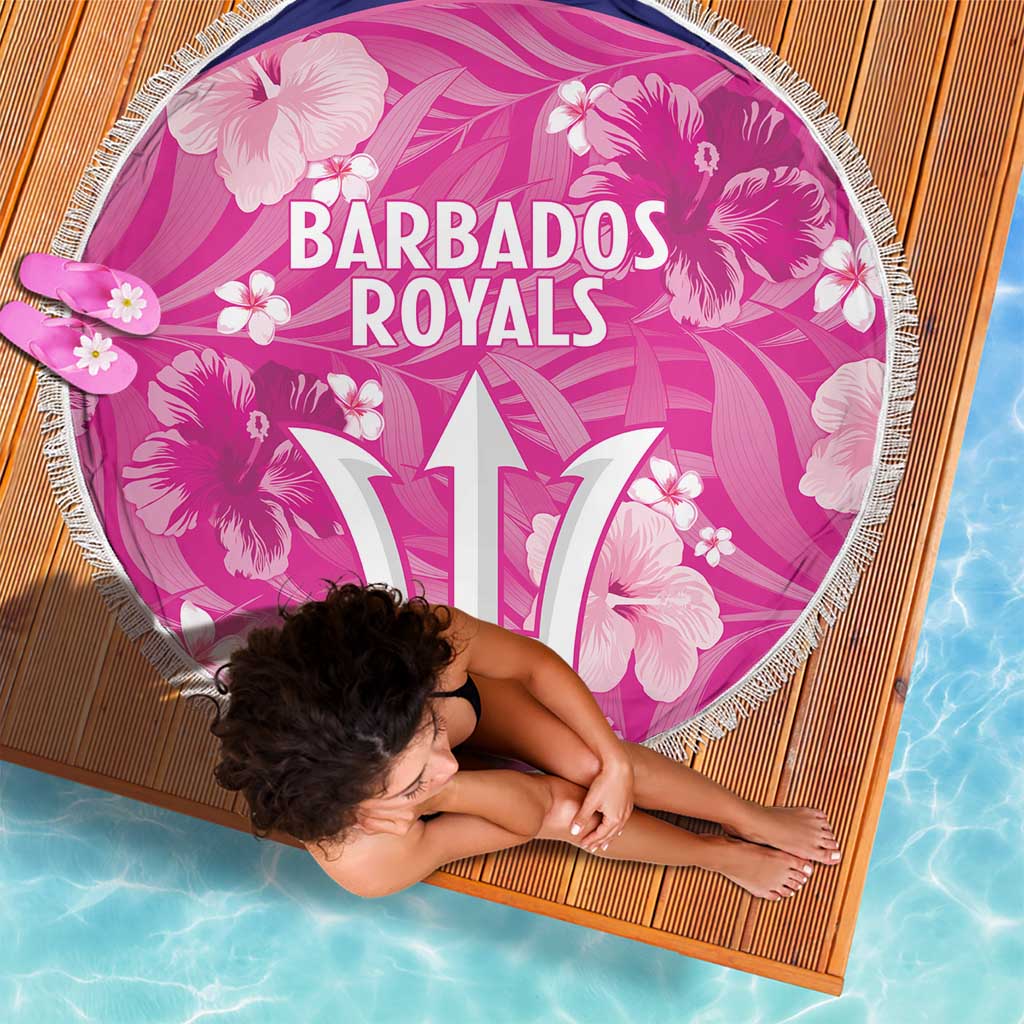 Barbados Royals Cricket Beach Blanket 2025 Go Tridents Tropical Style - Wonder Print Shop