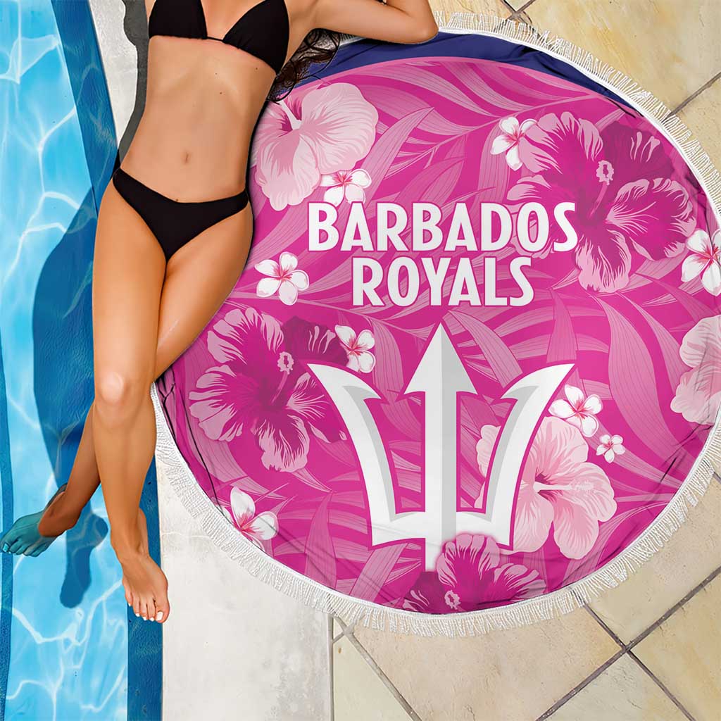Barbados Royals Cricket Beach Blanket 2025 Go Tridents Tropical Style - Wonder Print Shop