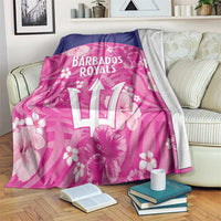 Barbados Royals Cricket Blanket 2025 Go Tridents Tropical Style - Wonder Print Shop