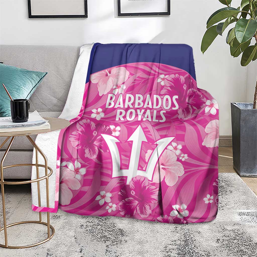 Barbados Royals Cricket Blanket 2025 Go Tridents Tropical Style - Wonder Print Shop