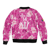 Custom Barbados Royals Cricket Bomber Jacket 2025 Go Tridents Tropical Style - Wonder Print Shop