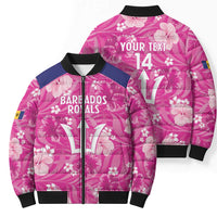 Custom Barbados Royals Cricket Bomber Puffer Jacket 2025 Go Tridents Tropical Style - Wonder Print Shop