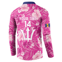 Custom Barbados Royals Cricket Button Sweatshirt 2025 Go Tridents Tropical Style - Wonder Print Shop