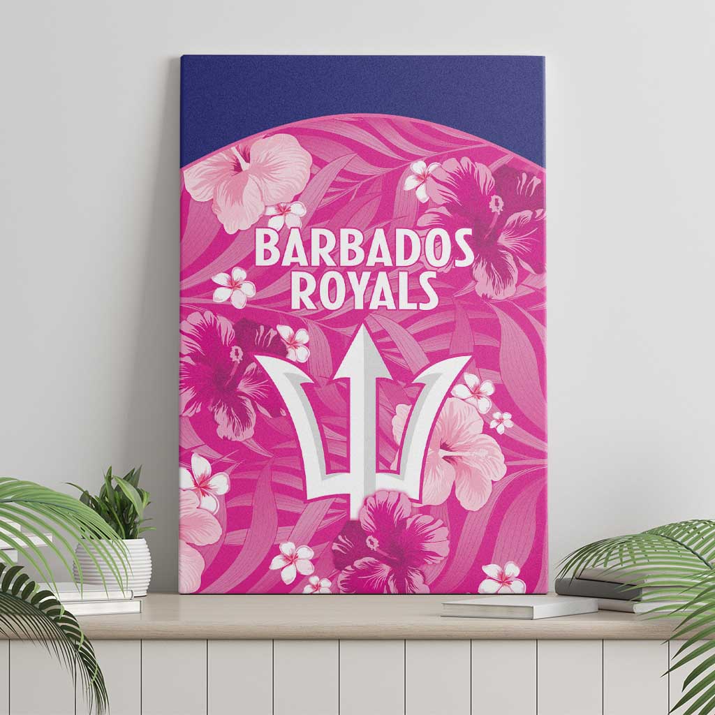 Barbados Royals Cricket Canvas Wall Art 2025 Go Tridents Tropical Style - Wonder Print Shop