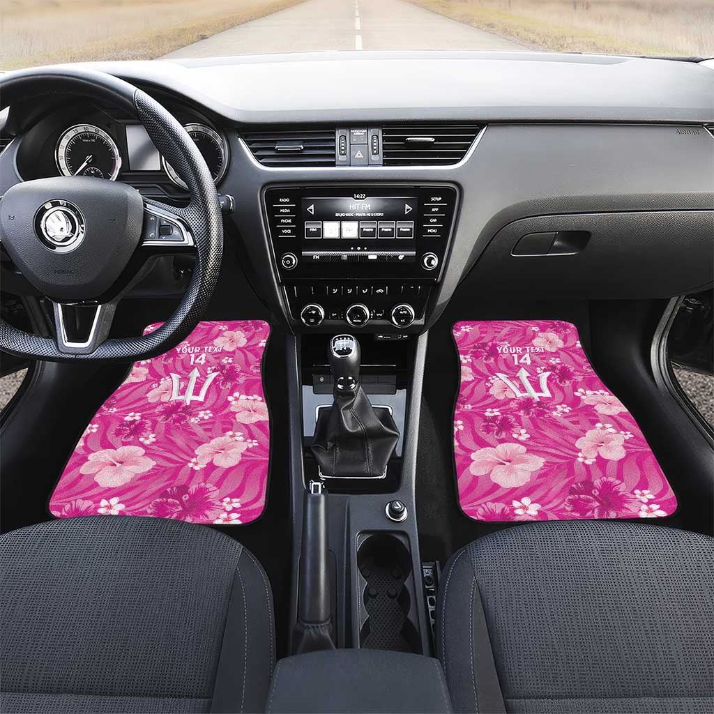 Barbados Royals Cricket Car Mats 2025 Go Tridents Tropical Style - Wonder Print Shop