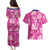 Custom Barbados Royals Cricket Couples Matching Puletasi and Hawaiian Shirt 2025 Go Tridents Tropical Style - Wonder Print Shop