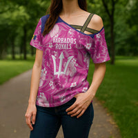 Custom Barbados Royals Cricket Cross Shoulder Shirt 2025 Go Tridents Tropical Style - Wonder Print Shop