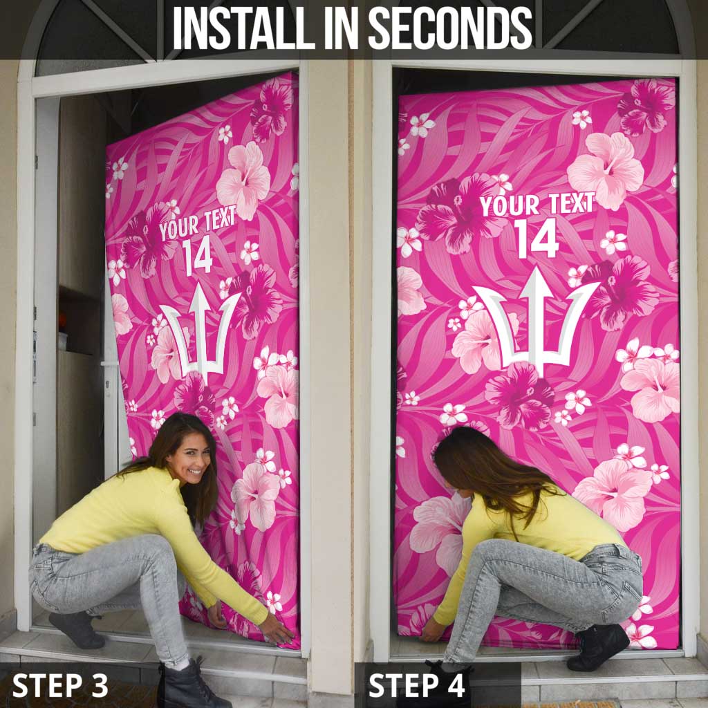 Barbados Royals Cricket Door Cover 2025 Go Tridents Tropical Style - Wonder Print Shop