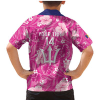 Custom Barbados Royals Cricket Family Matching Mermaid Dress and Hawaiian Shirt 2025 Go Tridents Tropical Style - Wonder Print Shop