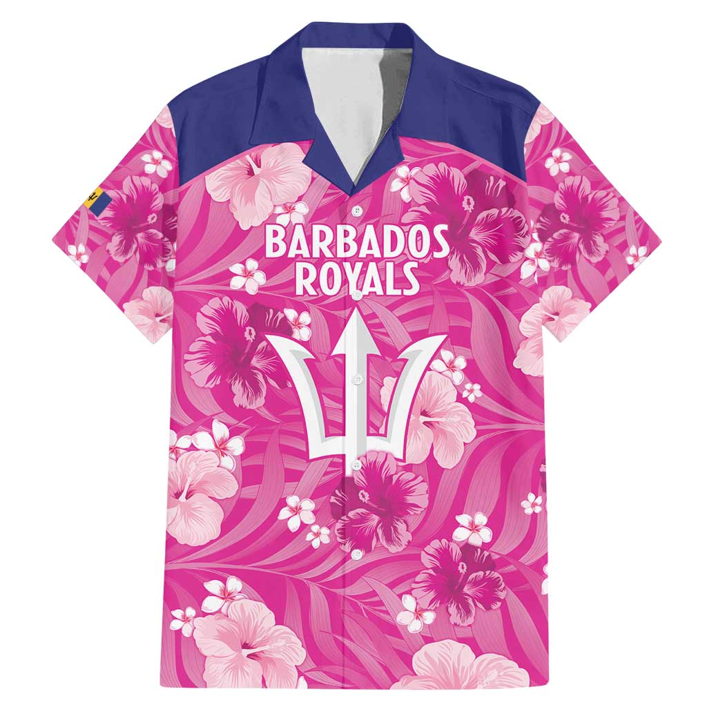 Custom Barbados Royals Cricket Family Matching Mermaid Dress and Hawaiian Shirt 2025 Go Tridents Tropical Style - Wonder Print Shop