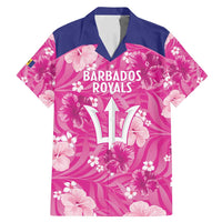 Custom Barbados Royals Cricket Family Matching Mermaid Dress and Hawaiian Shirt 2025 Go Tridents Tropical Style - Wonder Print Shop