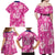 Custom Barbados Royals Cricket Family Matching Off Shoulder Maxi Dress and Hawaiian Shirt 2025 Go Tridents Tropical Style - Wonder Print Shop