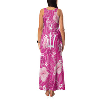 Custom Barbados Royals Cricket Family Matching Tank Maxi Dress and Hawaiian Shirt 2025 Go Tridents Tropical Style - Wonder Print Shop