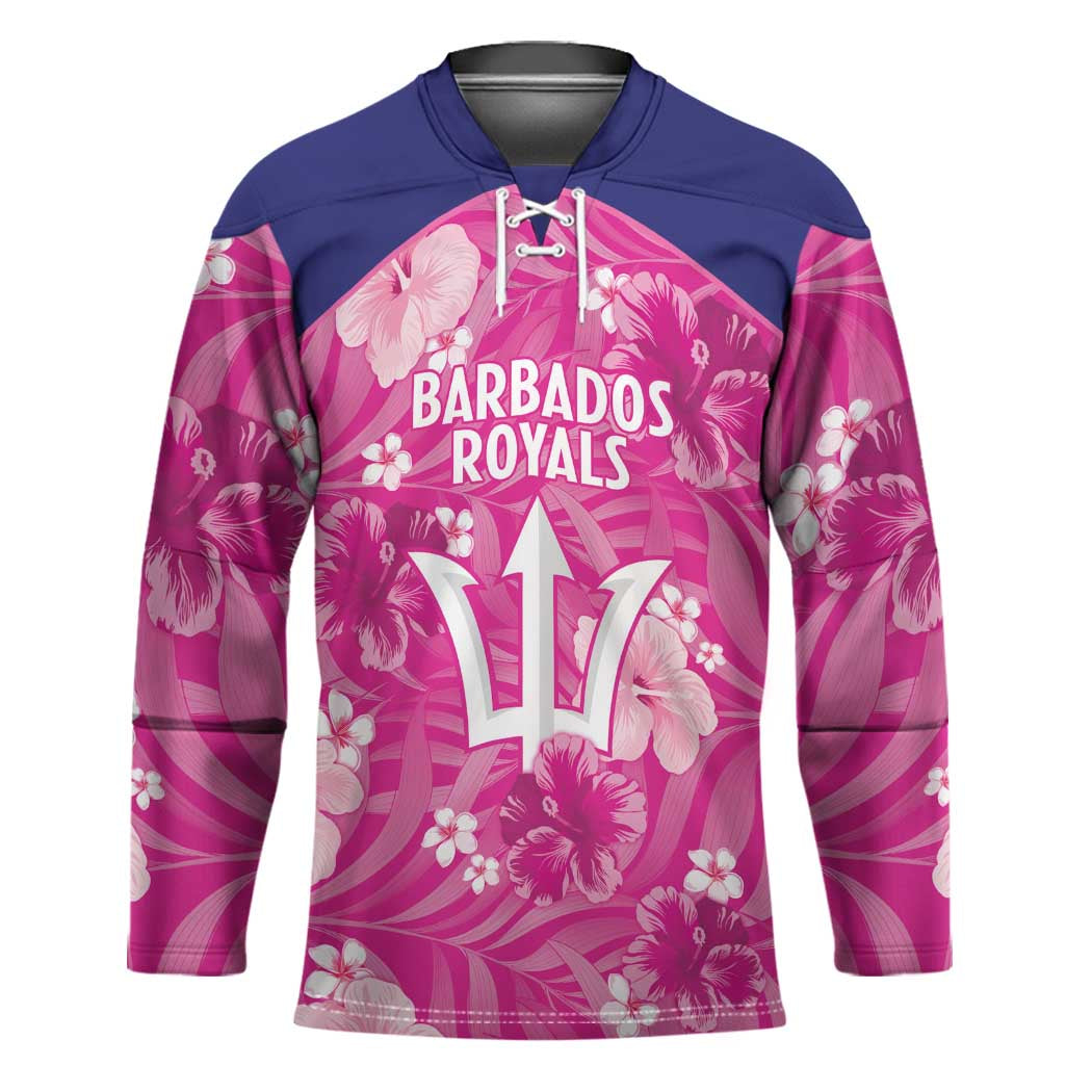 Custom Barbados Royals Cricket Hockey Jersey 2025 Go Tridents Tropical Style - Wonder Print Shop