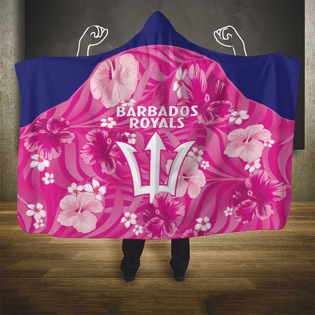 Barbados Royals Cricket Hooded Blanket 2025 Go Tridents Tropical Style - Wonder Print Shop