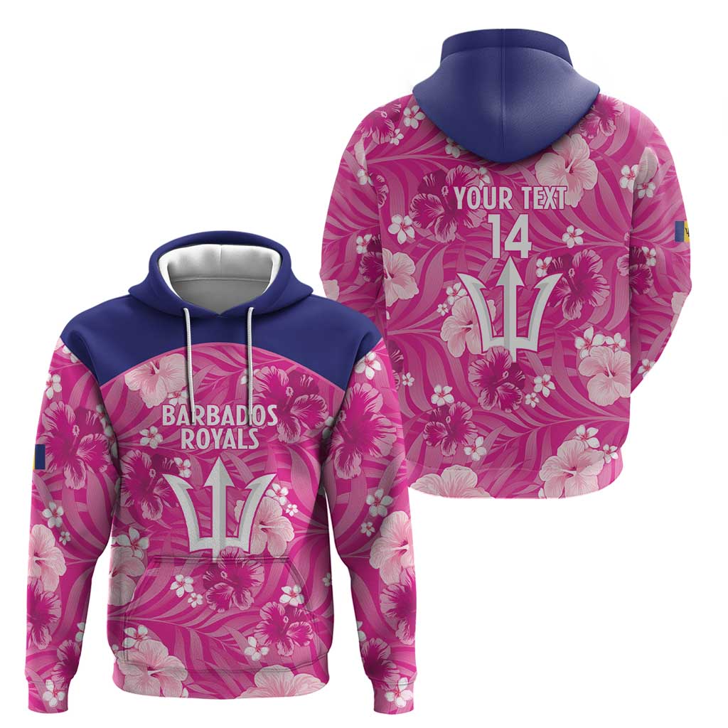 Custom Barbados Royals Cricket Hoodie 2025 Go Tridents Tropical Style - Wonder Print Shop
