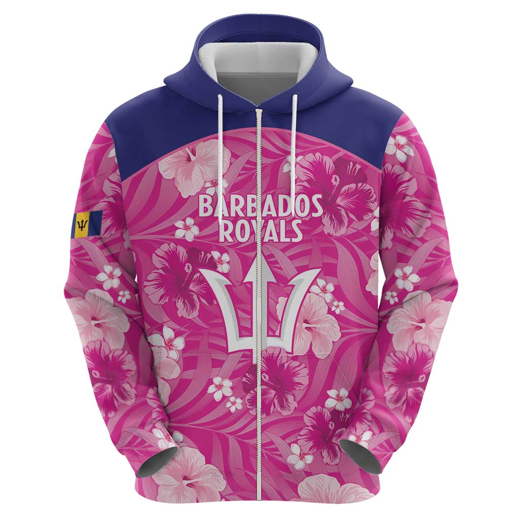 Custom Barbados Royals Cricket Hoodie 2025 Go Tridents Tropical Style - Wonder Print Shop
