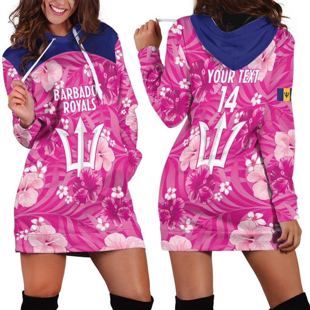 Custom Barbados Royals Cricket Hoodie Dress 2025 Go Tridents Tropical Style - Wonder Print Shop