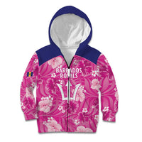 Custom Barbados Royals Cricket Kid Hoodie 2025 Go Tridents Tropical Style - Wonder Print Shop