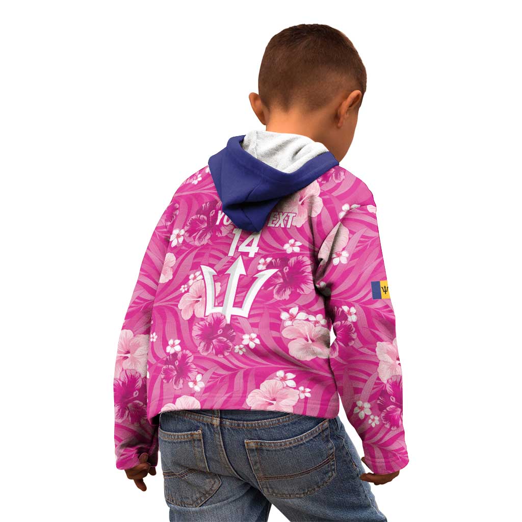 Custom Barbados Royals Cricket Kid Hoodie 2025 Go Tridents Tropical Style - Wonder Print Shop