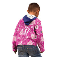 Custom Barbados Royals Cricket Kid Hoodie 2025 Go Tridents Tropical Style - Wonder Print Shop