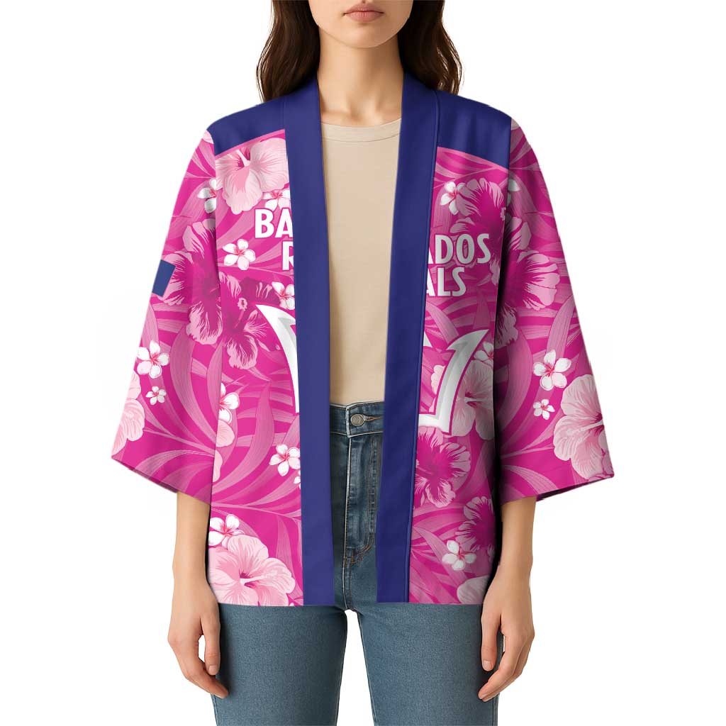 Custom Barbados Royals Cricket Kimono 2025 Go Tridents Tropical Style - Wonder Print Shop