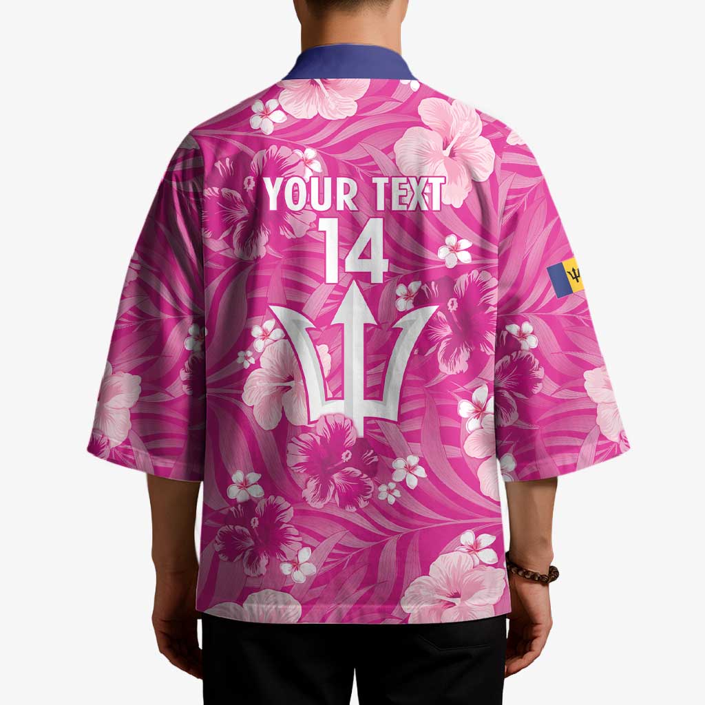 Custom Barbados Royals Cricket Kimono 2025 Go Tridents Tropical Style - Wonder Print Shop