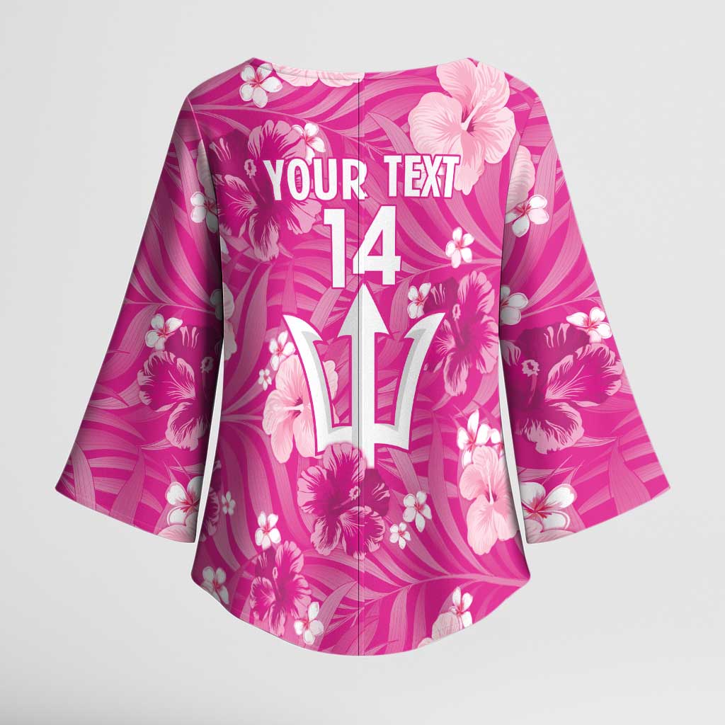 Custom Barbados Royals Cricket Kimono Sleeve Blouse 2025 Go Tridents Tropical Style - Wonder Print Shop