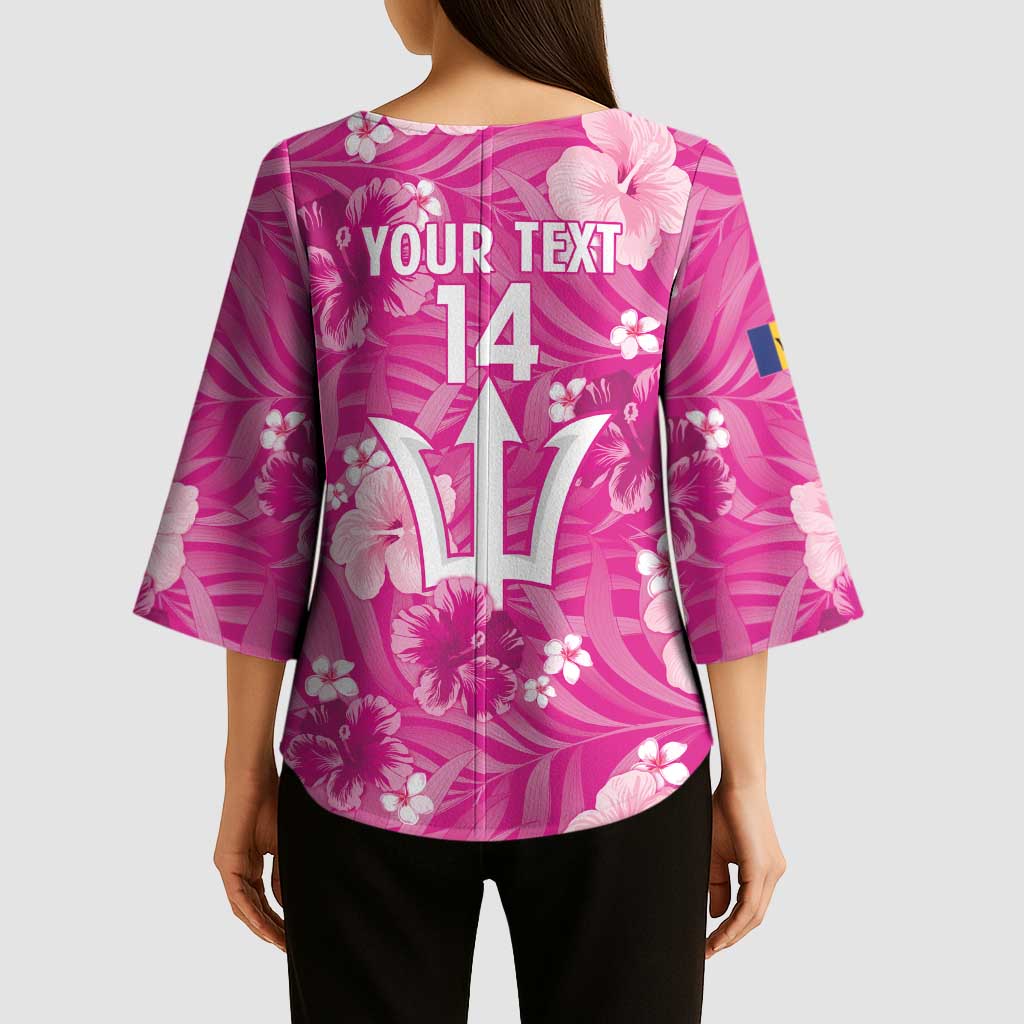 Custom Barbados Royals Cricket Kimono Sleeve Blouse 2025 Go Tridents Tropical Style - Wonder Print Shop