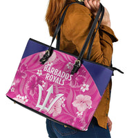 Barbados Royals Cricket Leather Tote Bag 2025 Go Tridents Tropical Style - Wonder Print Shop