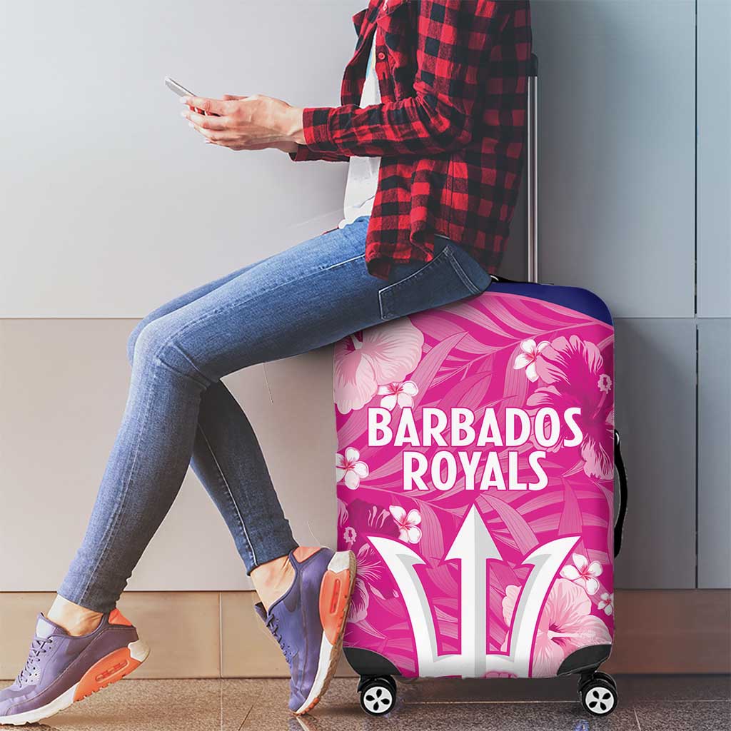 Barbados Royals Cricket Luggage Cover 2025 Go Tridents Tropical Style - Wonder Print Shop