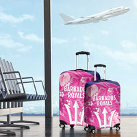 Barbados Royals Cricket Luggage Cover 2025 Go Tridents Tropical Style - Wonder Print Shop